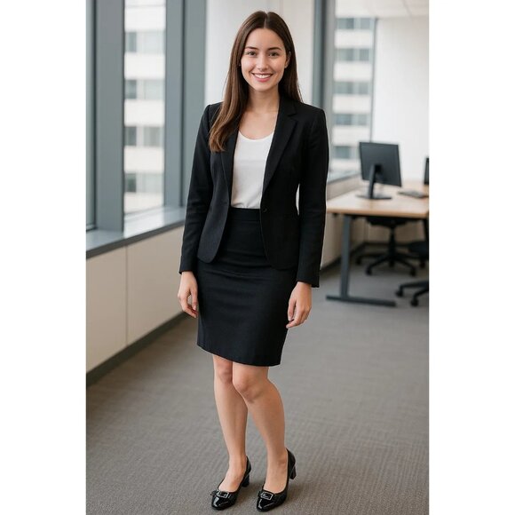Cole Haan X Nike Black Patent Leather Heels With Buckle Detail & 3" Heel Size 6 - Picture 1 of 9